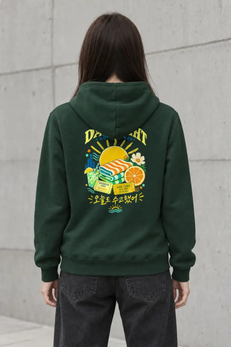 "Daylight Social Club" Heavy Blend Unisex Pullover Hoodie