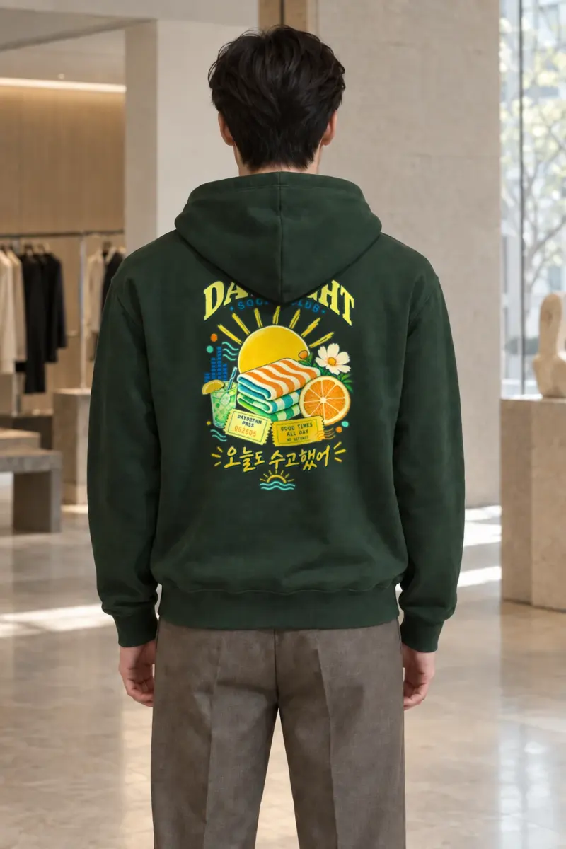 "Daylight Social Club" Heavy Blend Unisex Pullover Hoodie | Gildan 18500