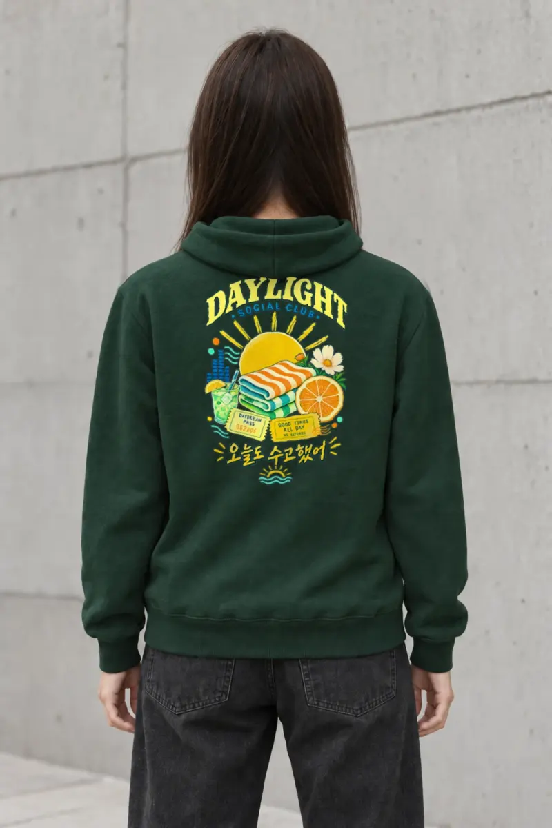 "Daylight Social Club" Heavy Blend Unisex Pullover Hoodie