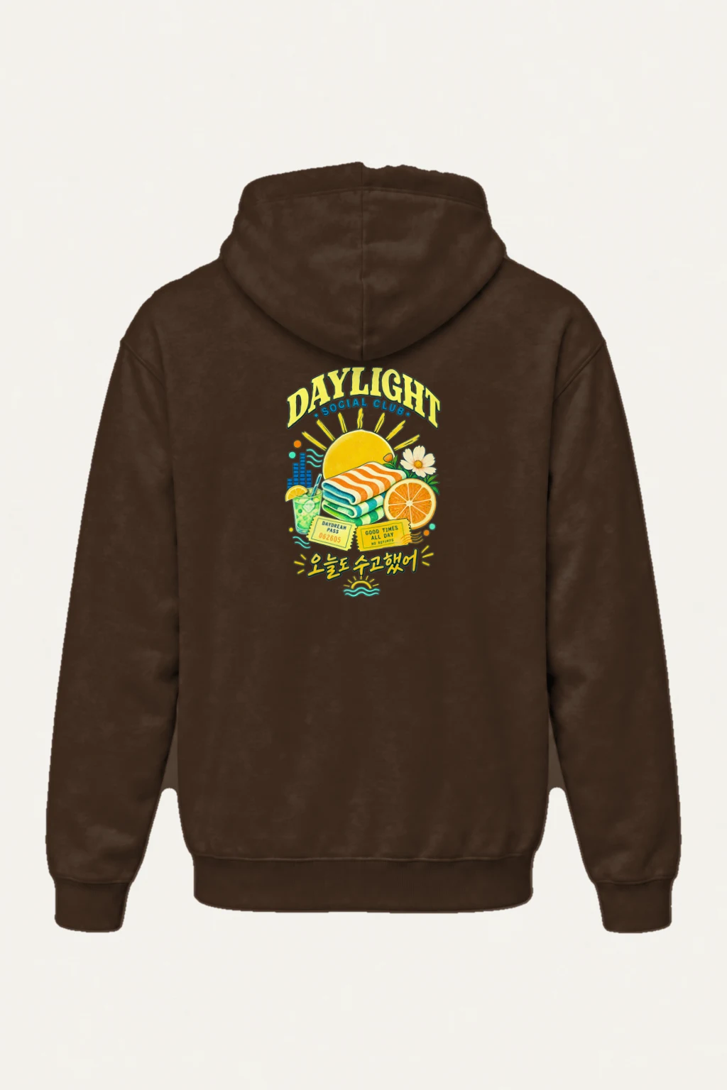 "Daylight Social Club" Heavy Blend Unisex Pullover Hoodie | Gildan 18500