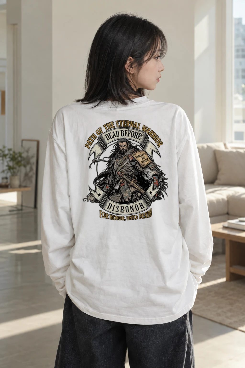 "Dead Before Dishonor" Unisex Longsleeve T-shirt | Gildan 2400