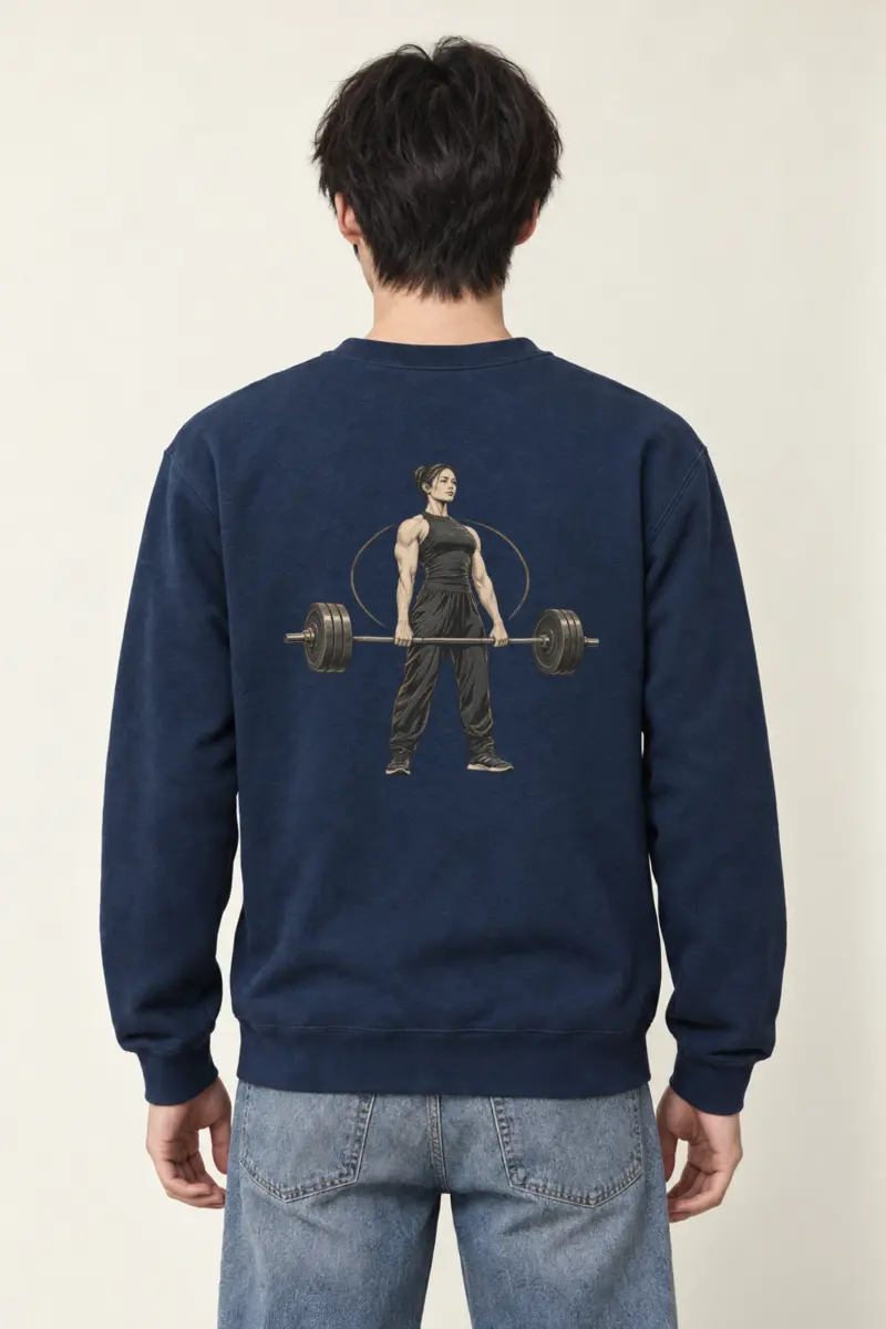 "Deadlift Balance" Heavy Blend Unisex Crewneck Sweatshirt