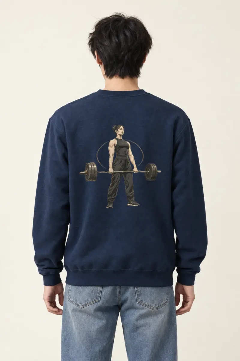 "Deadlift Balance" Heavy Blend Unisex Crewneck Sweatshirt