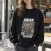 "Deep City Diver" Heavy Blend Unisex Crewneck Sweatshirt | Gildan 18000
