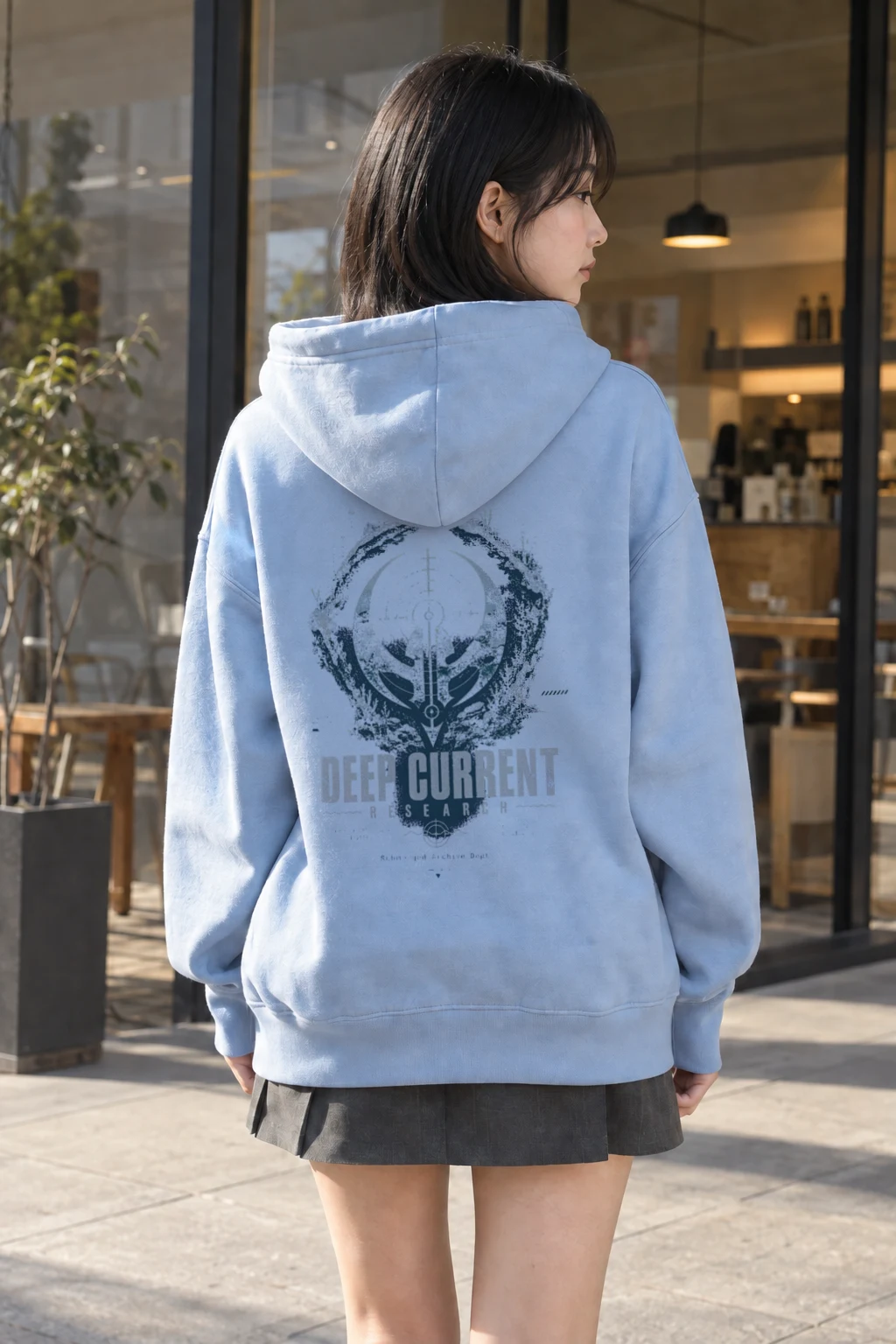 "Deep Current Research" Heavy Blend Unisex Pullover Hoodie | Gildan 18500