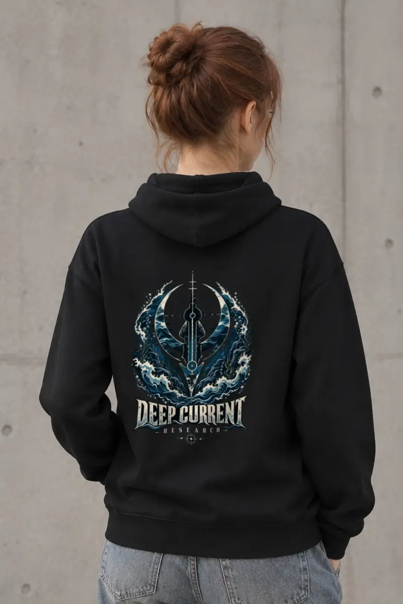 "Deep Current Research" Heavy Blend Unisex Pullover Hoodie