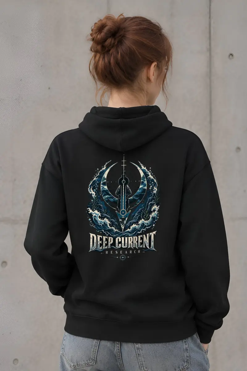 "Deep Current Research" Heavy Blend Unisex Pullover Hoodie