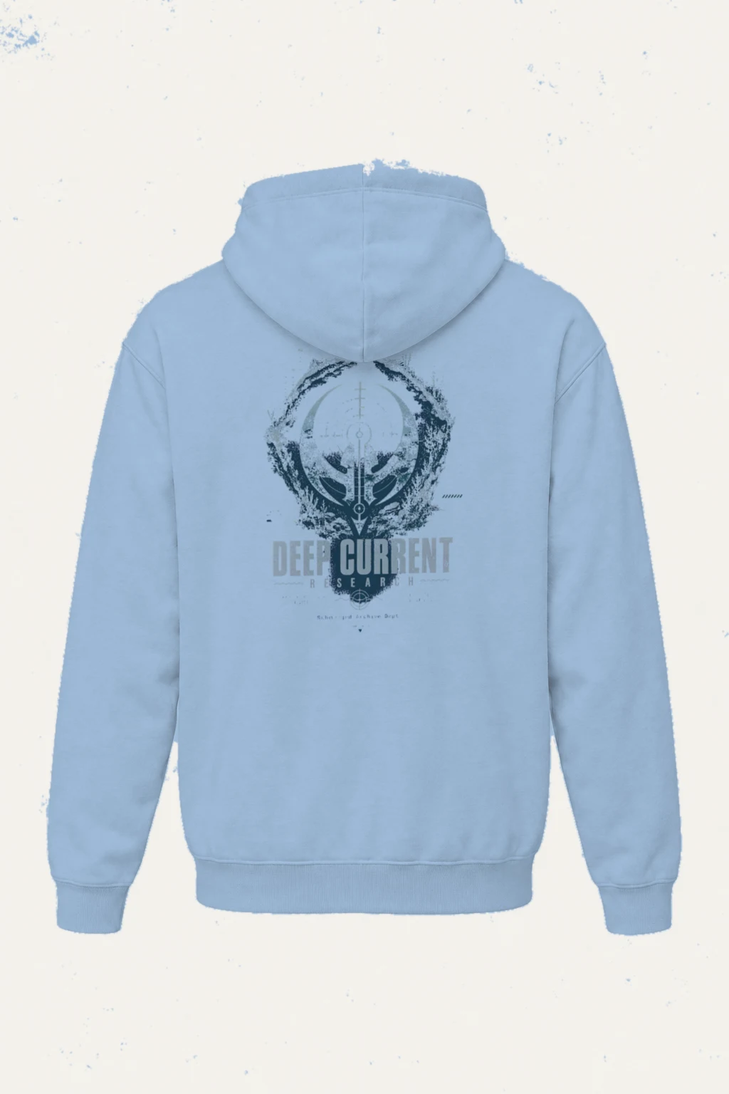 "Deep Current Research" Heavy Blend Unisex Pullover Hoodie | Gildan 18500