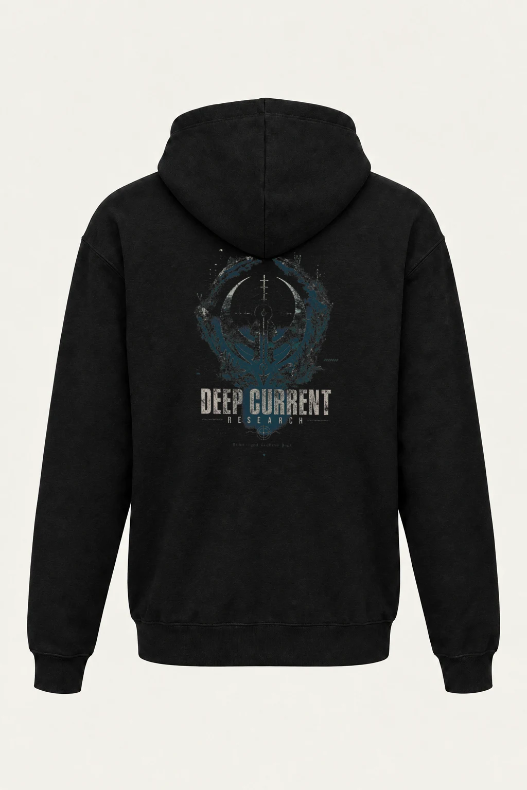 "Deep Current Research" Heavy Blend Unisex Pullover Hoodie | Gildan 18500