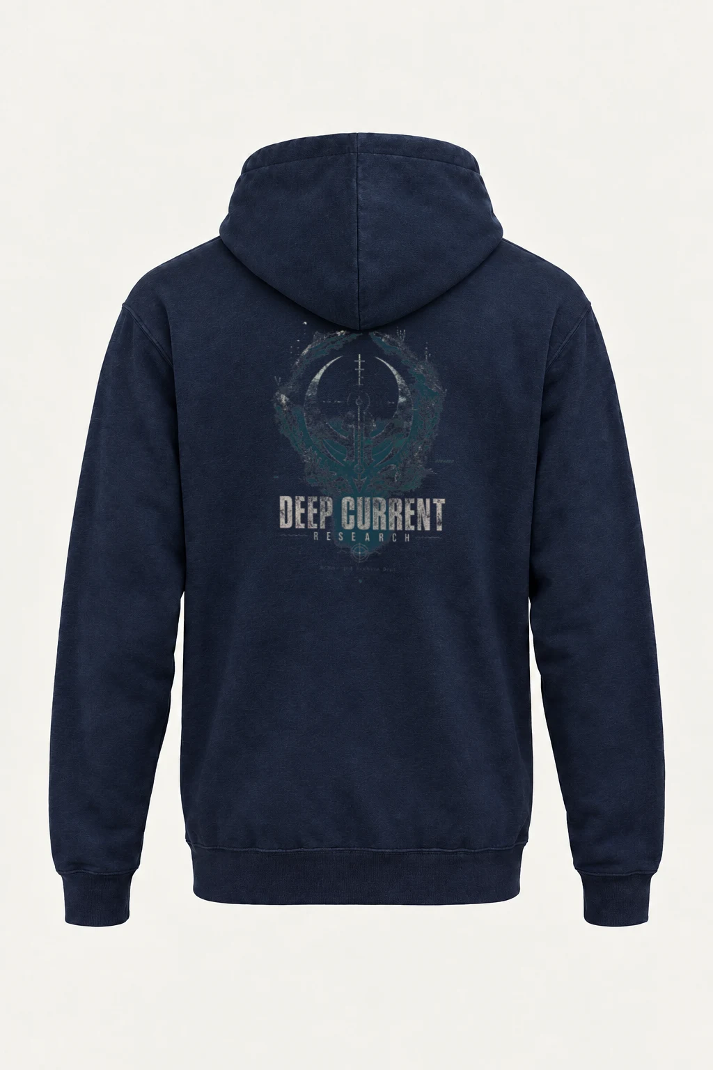 "Deep Current Research" Heavy Blend Unisex Pullover Hoodie | Gildan 18500