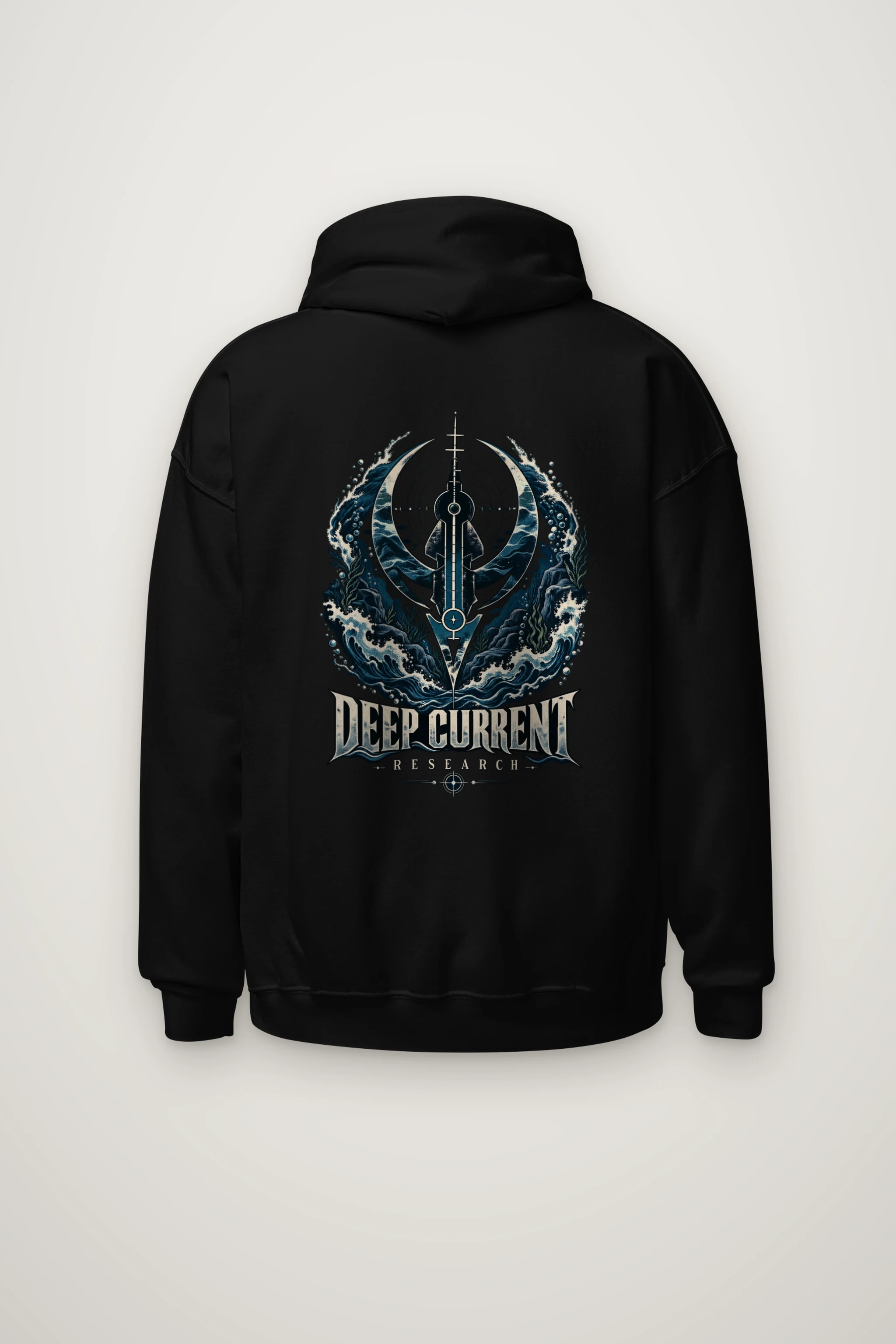 "Deep Current Research" Heavy Blend Unisex Pullover Hoodie