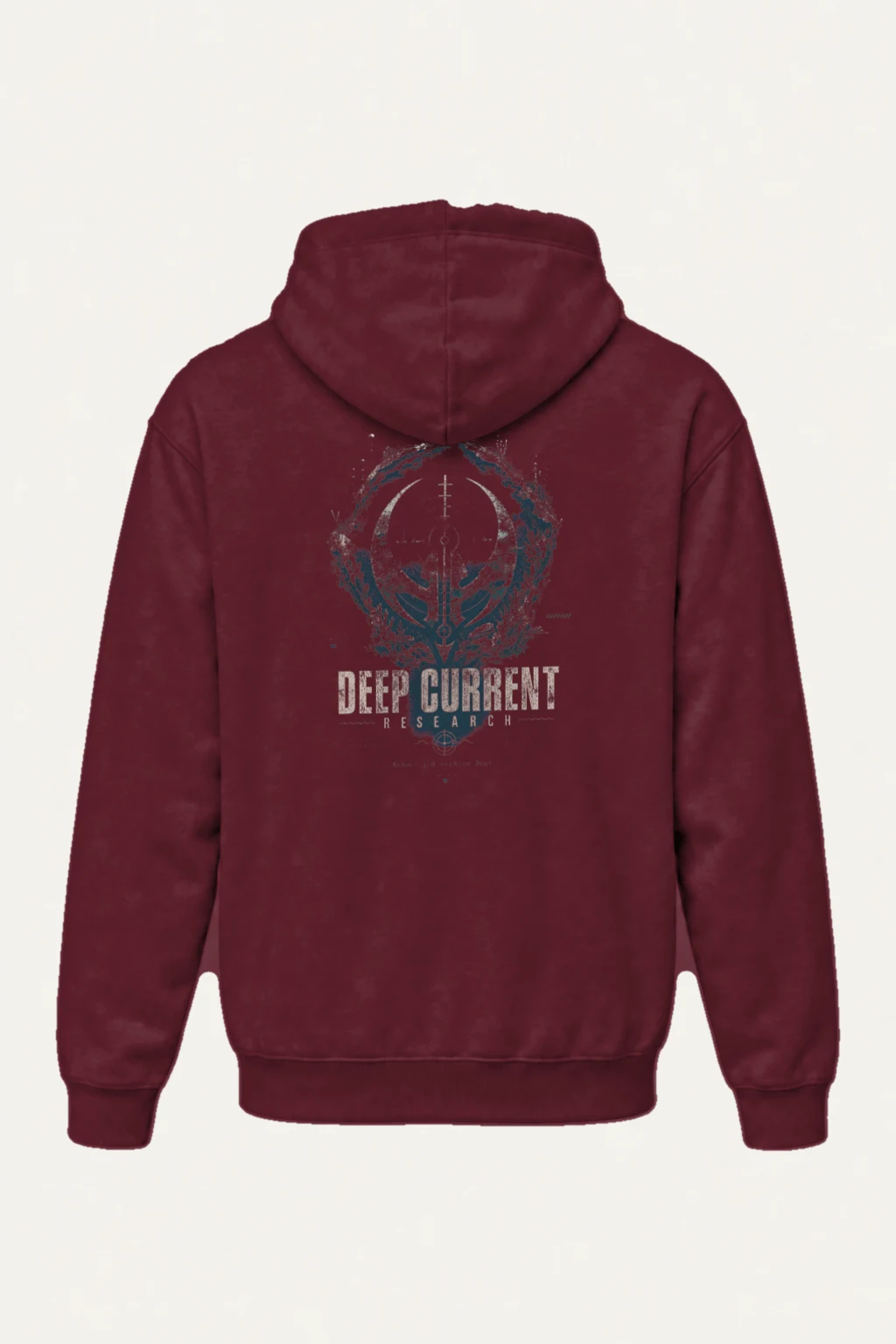 "Deep Current Research" Heavy Blend Unisex Pullover Hoodie | Gildan 18500