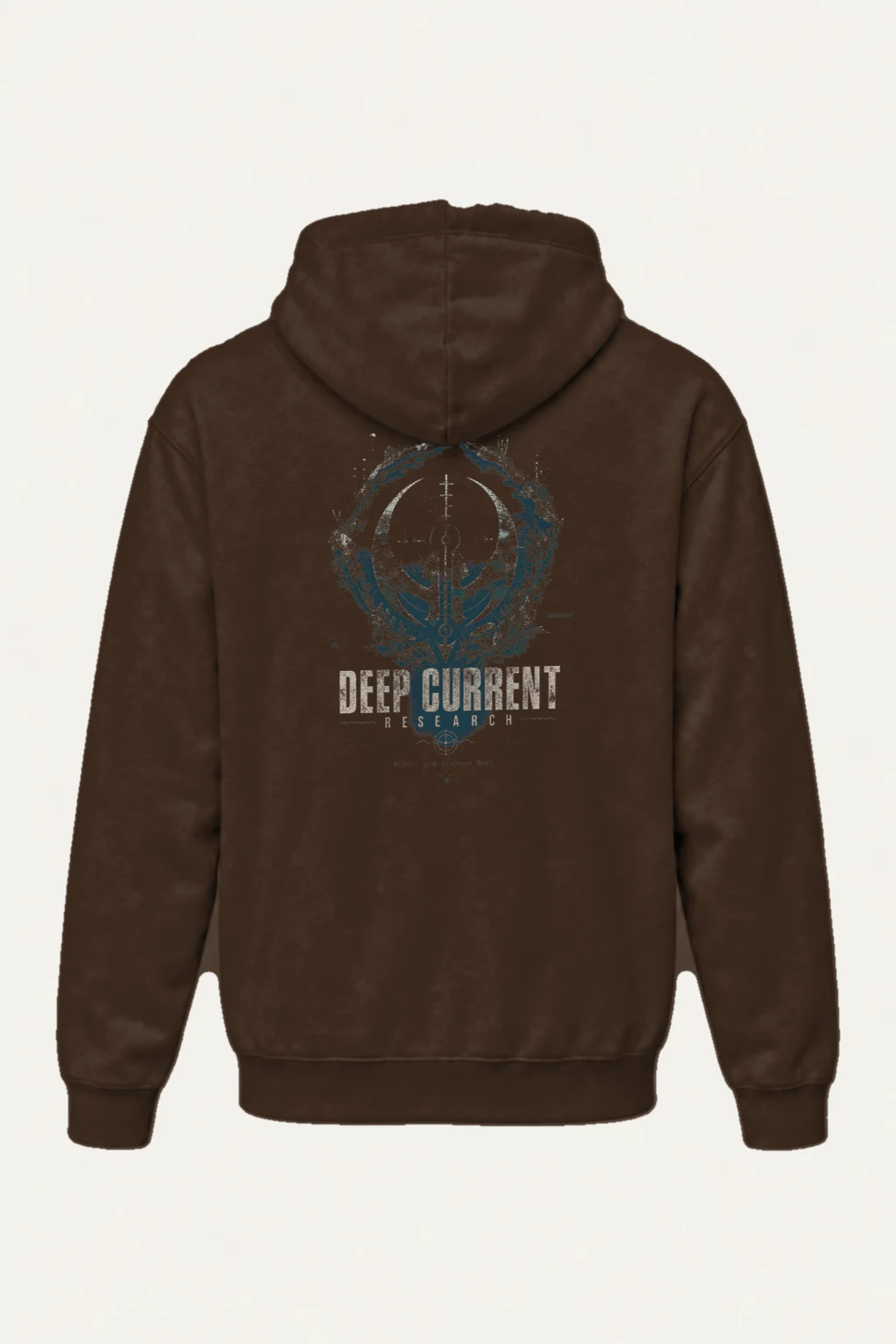 "Deep Current Research" Heavy Blend Unisex Pullover Hoodie | Gildan 18500