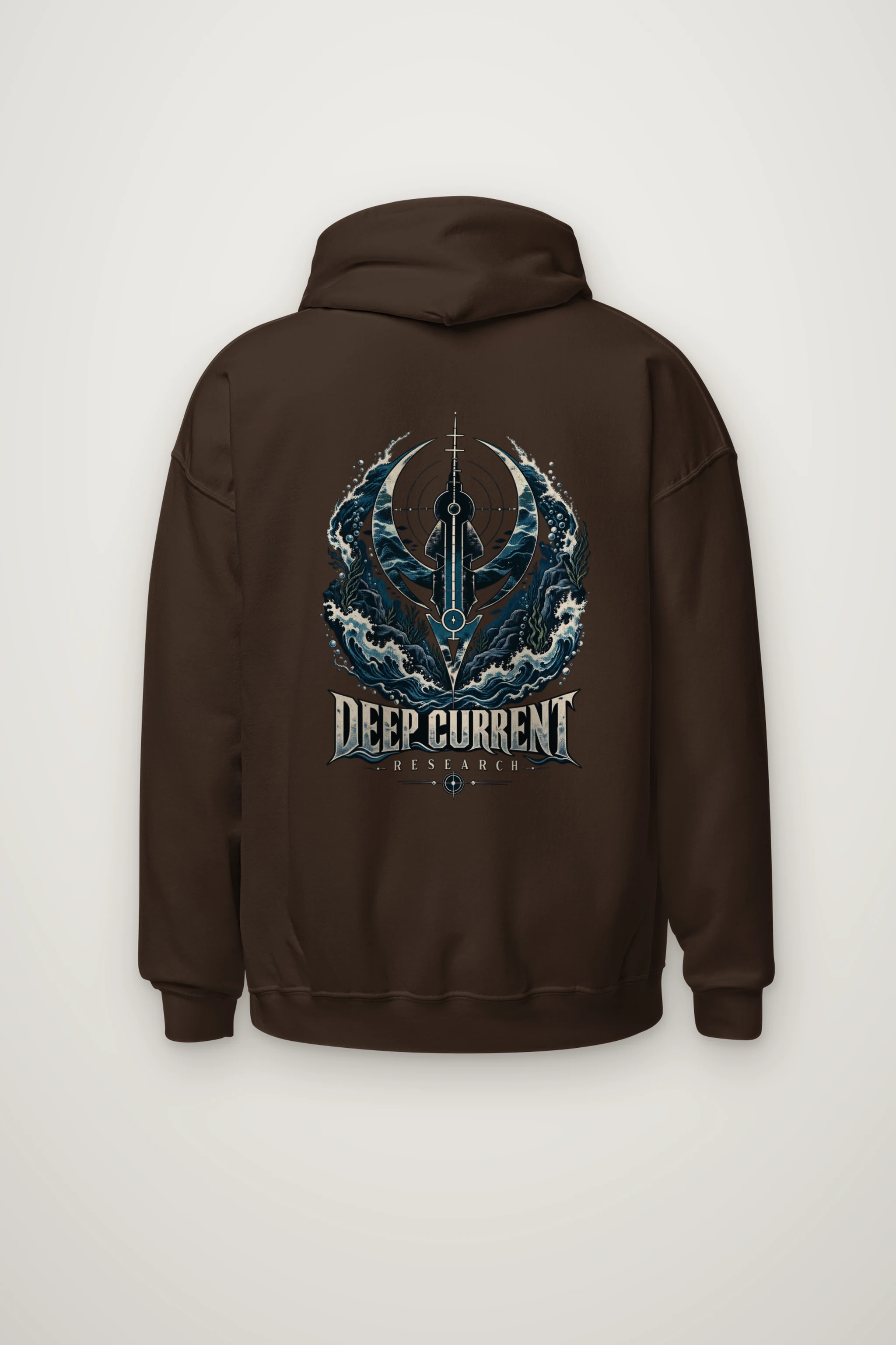 "Deep Current Research" Heavy Blend Unisex Pullover Hoodie
