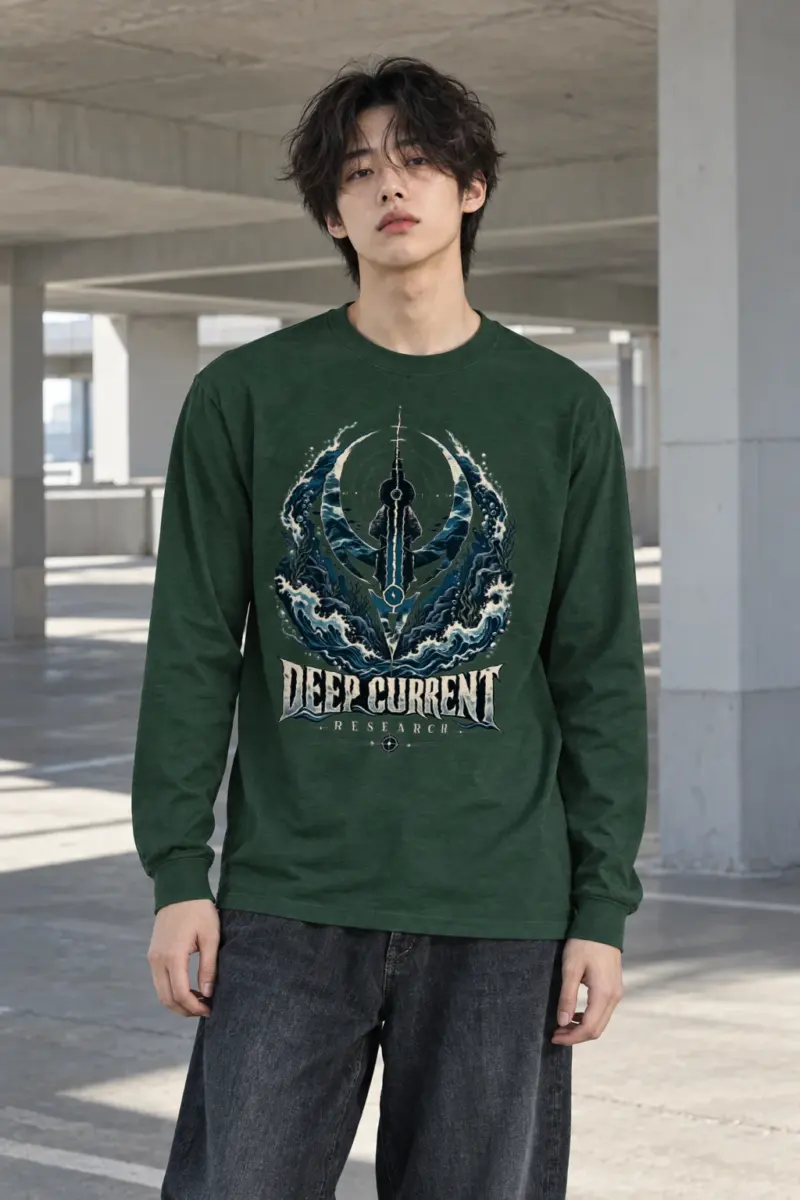 "Deep Current Research" Unisex Longsleeve T-shirt