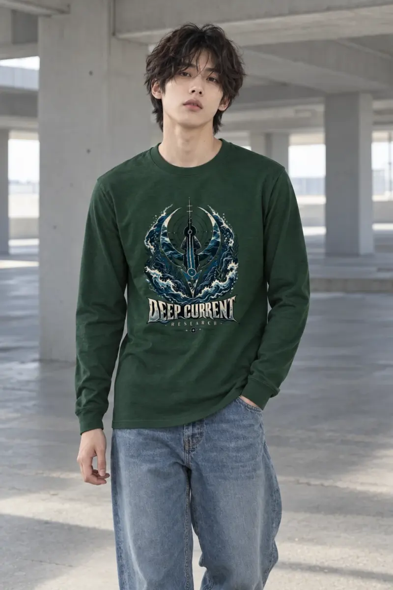 "Deep Current Research" Unisex Longsleeve T-shirt