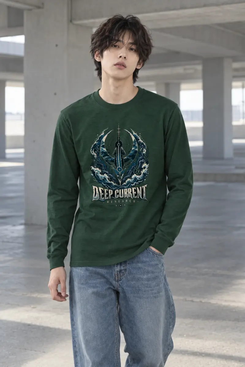 "Deep Current Research" Unisex Longsleeve T-shirt