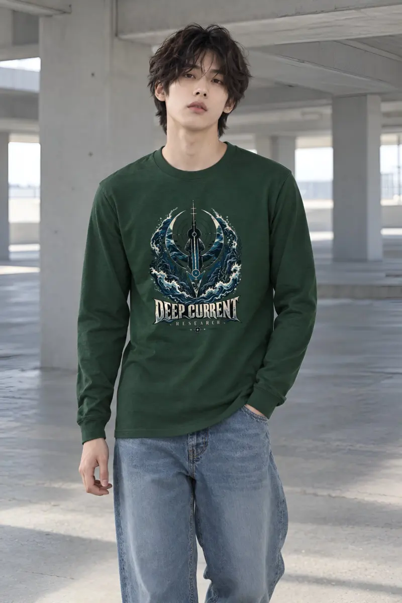 "Deep Current Research" Unisex Longsleeve T-shirt