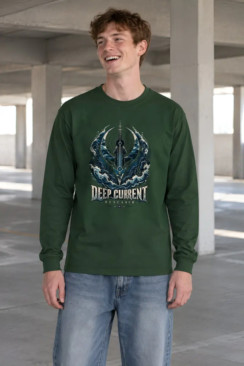 "Deep Current Research" Unisex Longsleeve T-shirt