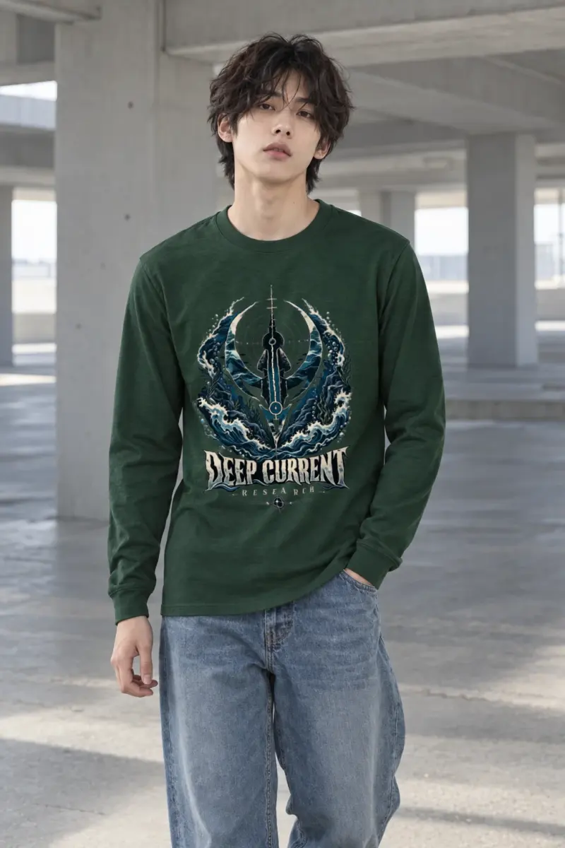 "Deep Current Research" Unisex Longsleeve T-shirt