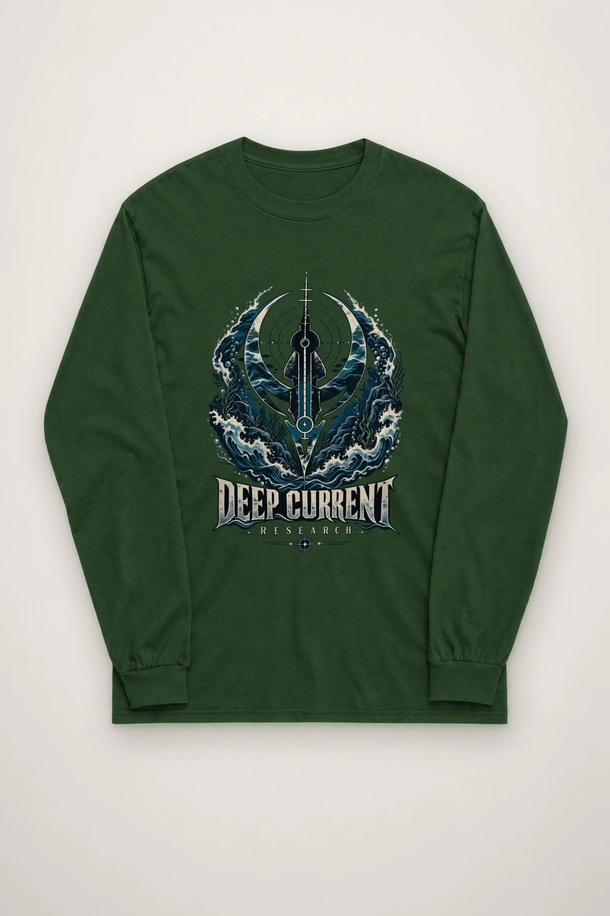 "Deep Current Research" Unisex Longsleeve T-shirt