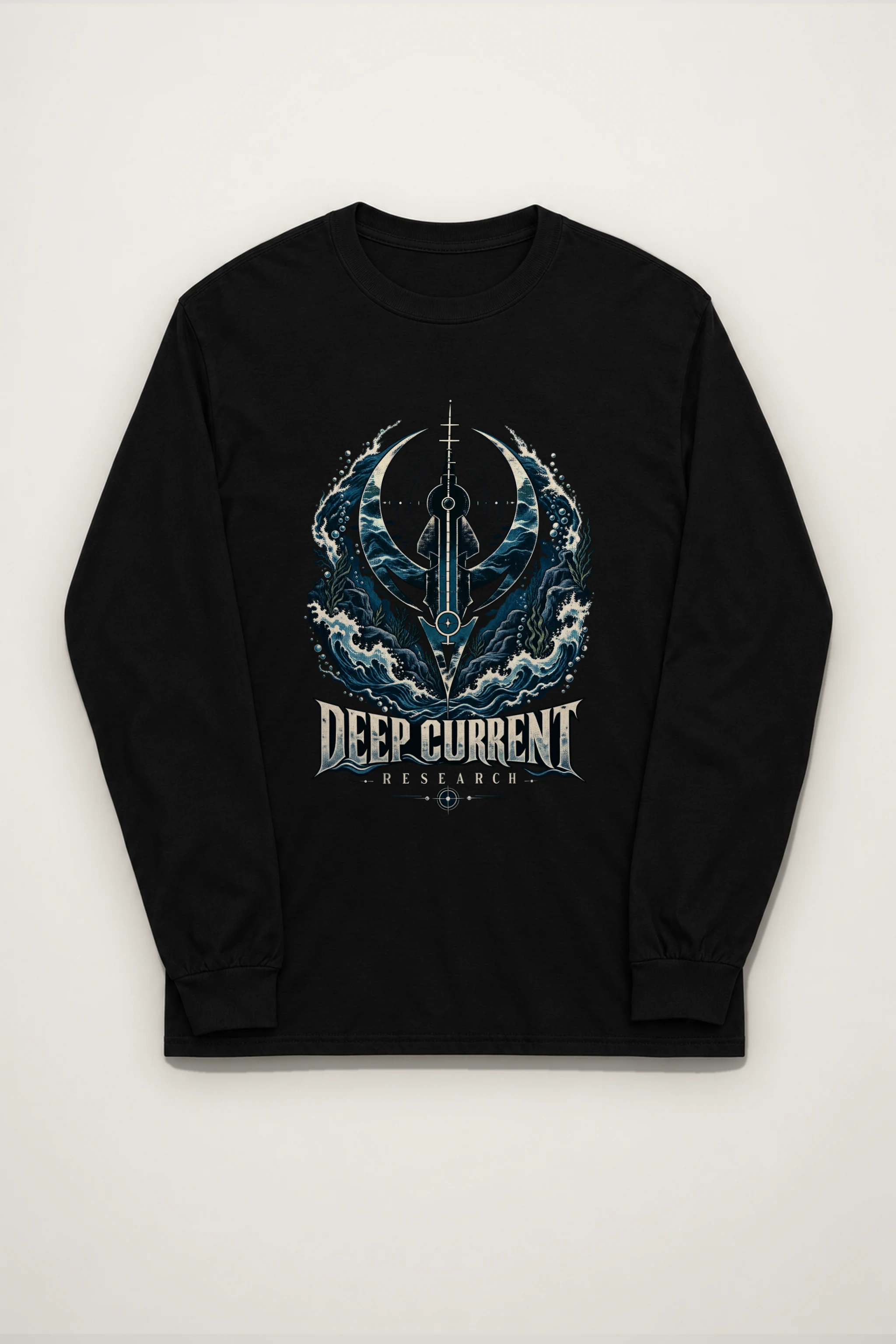"Deep Current Research" Unisex Longsleeve T-shirt