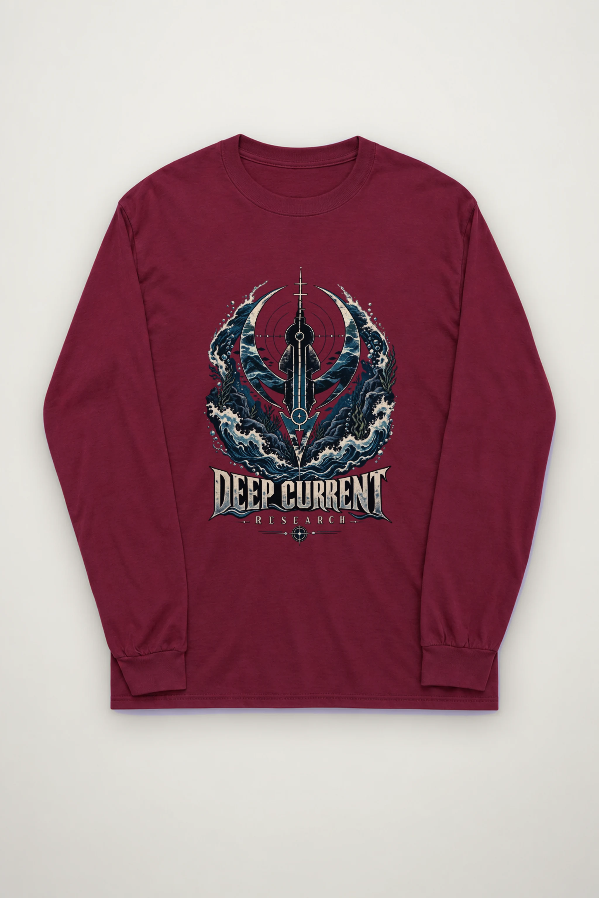 "Deep Current Research" Unisex Longsleeve T-shirt