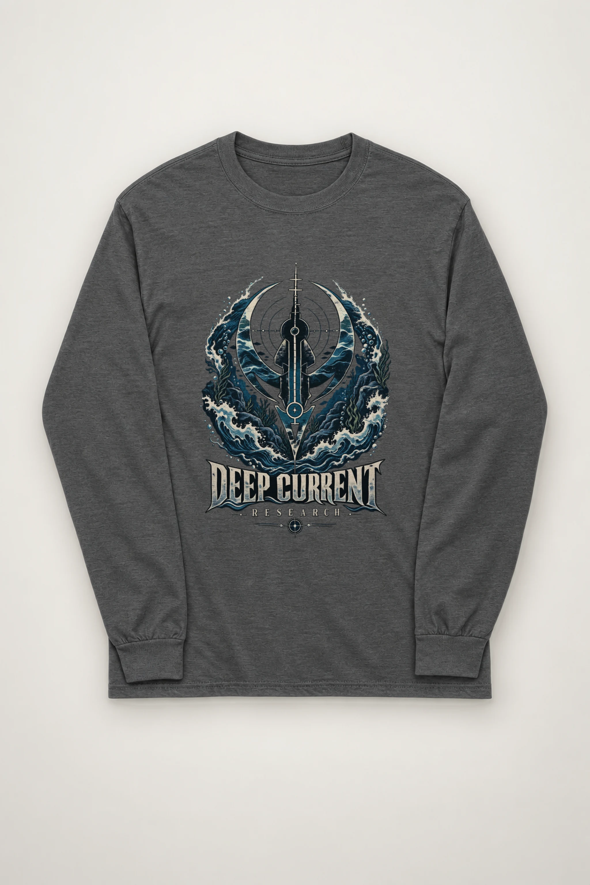 "Deep Current Research" Unisex Longsleeve T-shirt