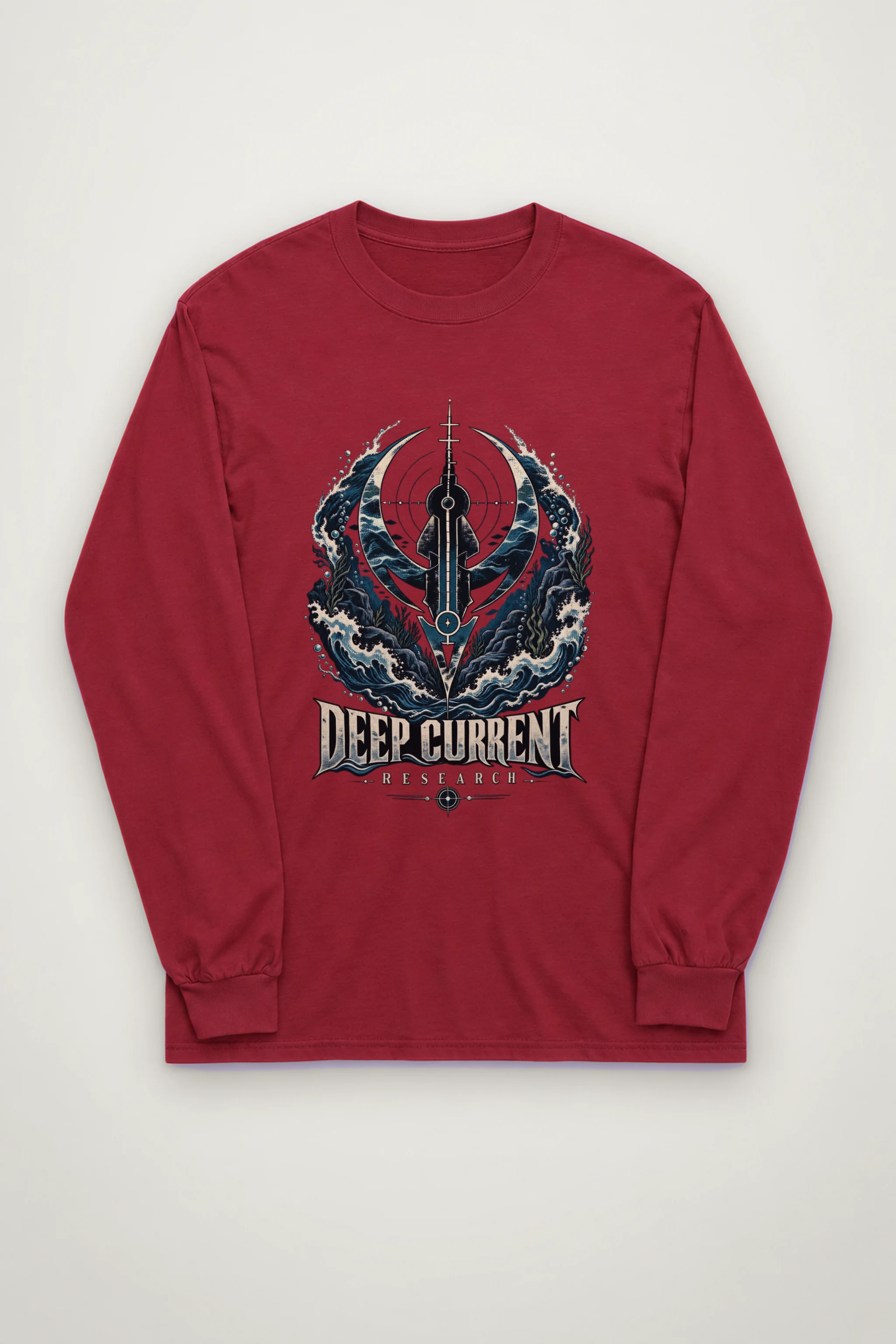 "Deep Current Research" Unisex Longsleeve T-shirt