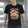 "Deep Love Botanicals" Heavyweight Unisex Crewneck T-shirt