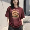 "Deep Love Botanicals" Heavyweight Unisex Crewneck T-shirt | Gildan 5000