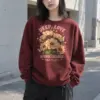 "Deep Love Daisies" Heavy Blend Unisex Crewneck Sweatshirt | Gildan 18000