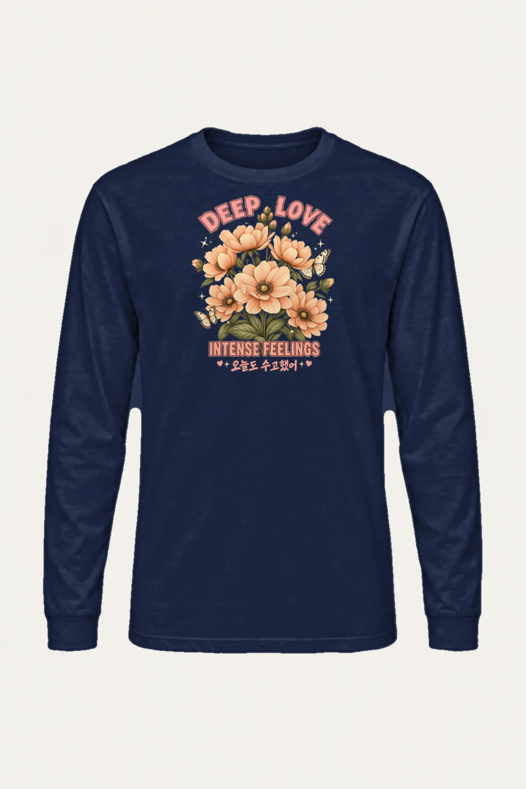 "Deep Love Daisies" Unisex Longsleeve T-shirt | Gildan 2400