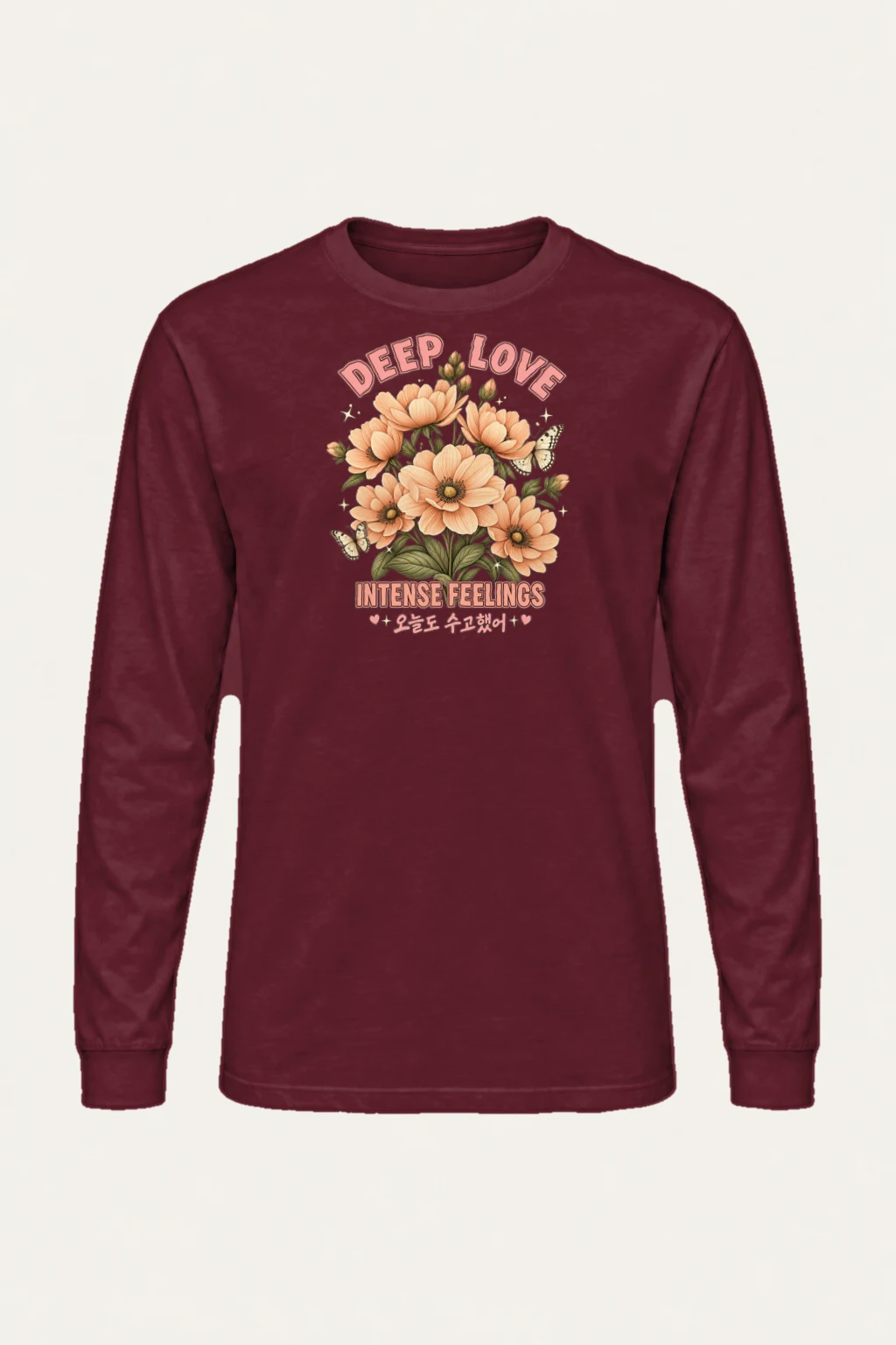 "Deep Love Daisies" Unisex Longsleeve T-shirt | Gildan 2400
