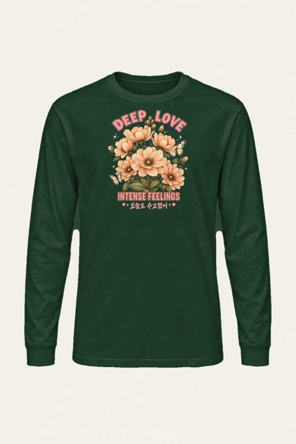 "Deep Love Daisies" Unisex Longsleeve T-shirt | Gildan 2400