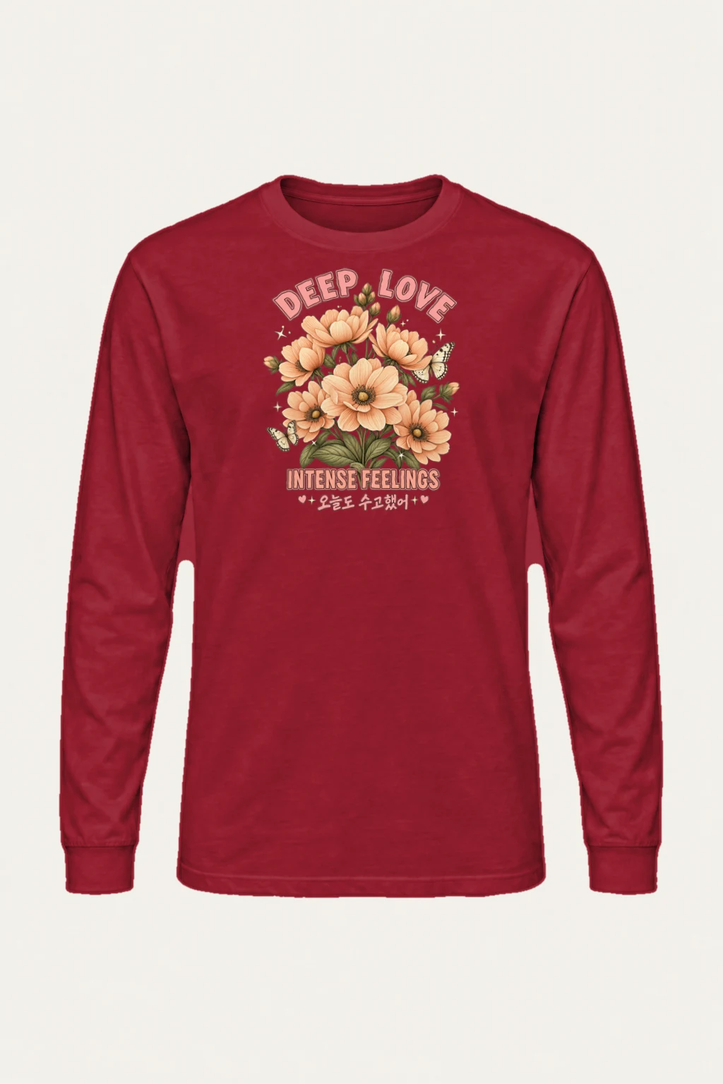 "Deep Love Daisies" Unisex Longsleeve T-shirt | Gildan 2400