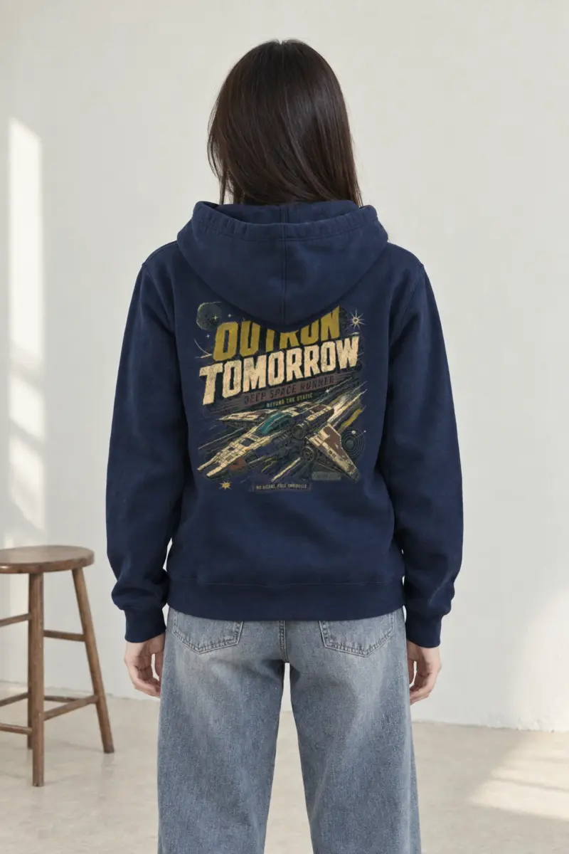 "Deep Space Runner" Heavy Blend Unisex Pullover Hoodie