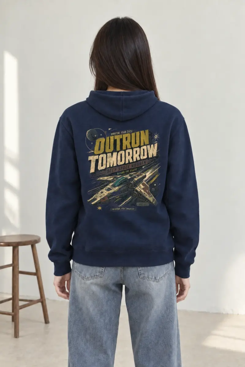 "Deep Space Runner" Heavy Blend Unisex Pullover Hoodie