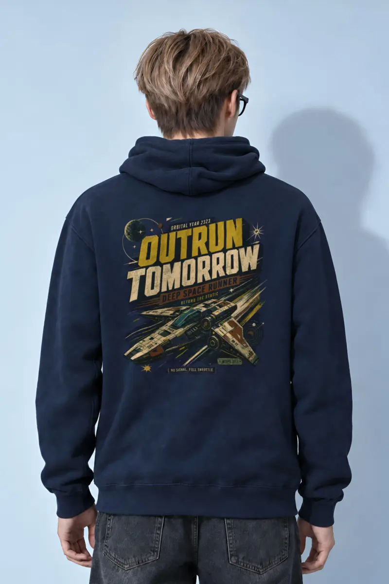"Deep Space Runner" Heavy Blend Unisex Pullover Hoodie
