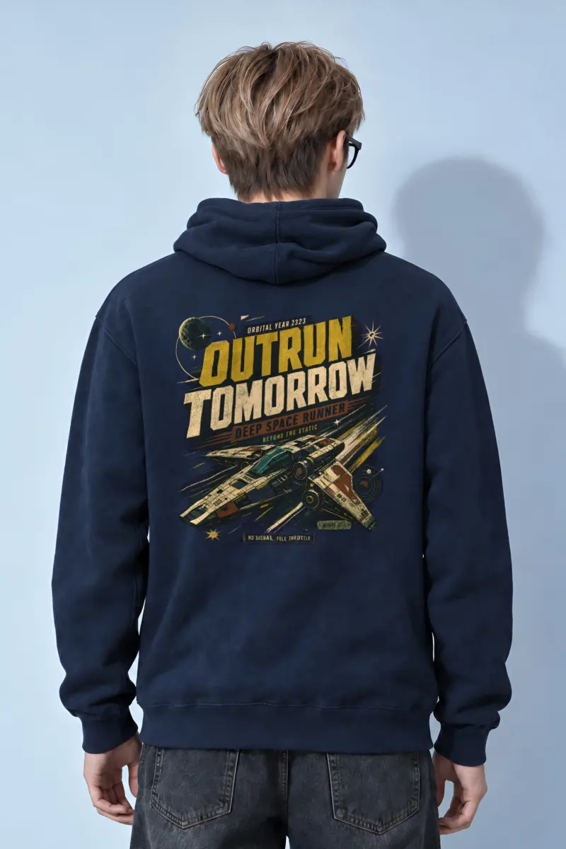 "Deep Space Runner" Heavy Blend Unisex Pullover Hoodie