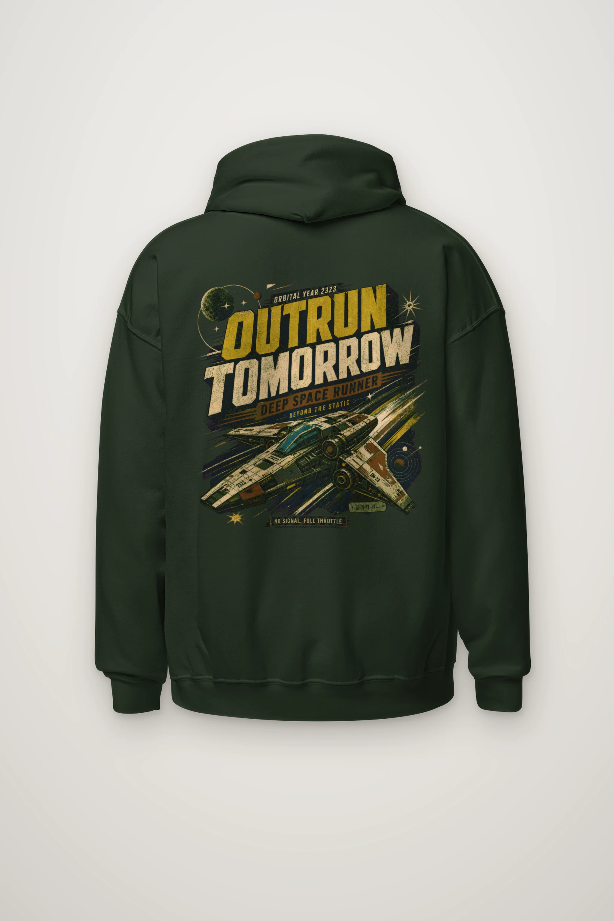 "Deep Space Runner" Heavy Blend Unisex Pullover Hoodie