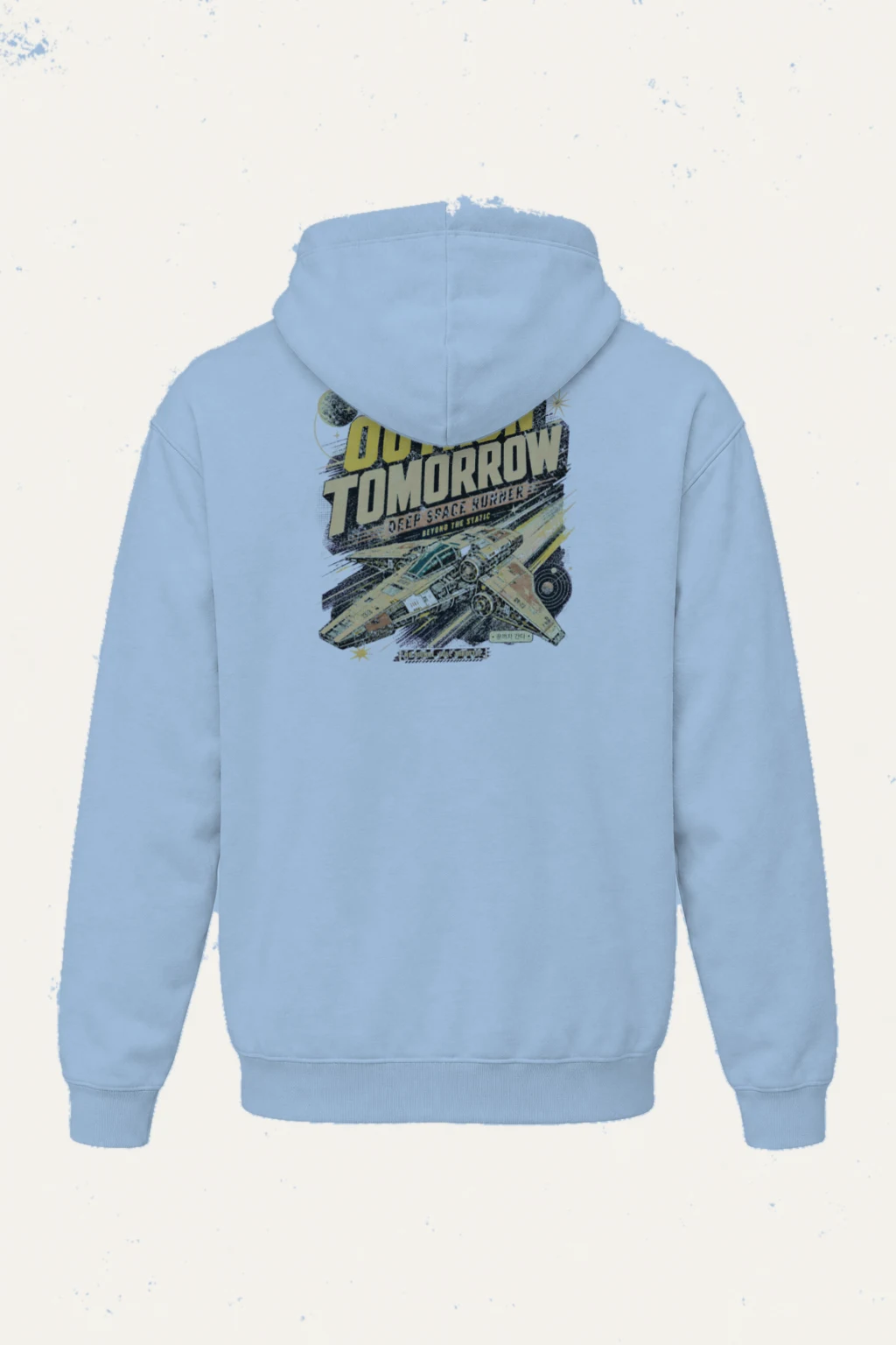 "Deep Space Runner" Heavy Blend Unisex Pullover Hoodie | Gildan 18500