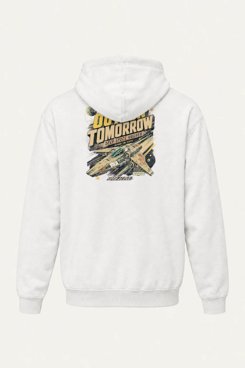 "Deep Space Runner" Heavy Blend Unisex Pullover Hoodie | Gildan 18500