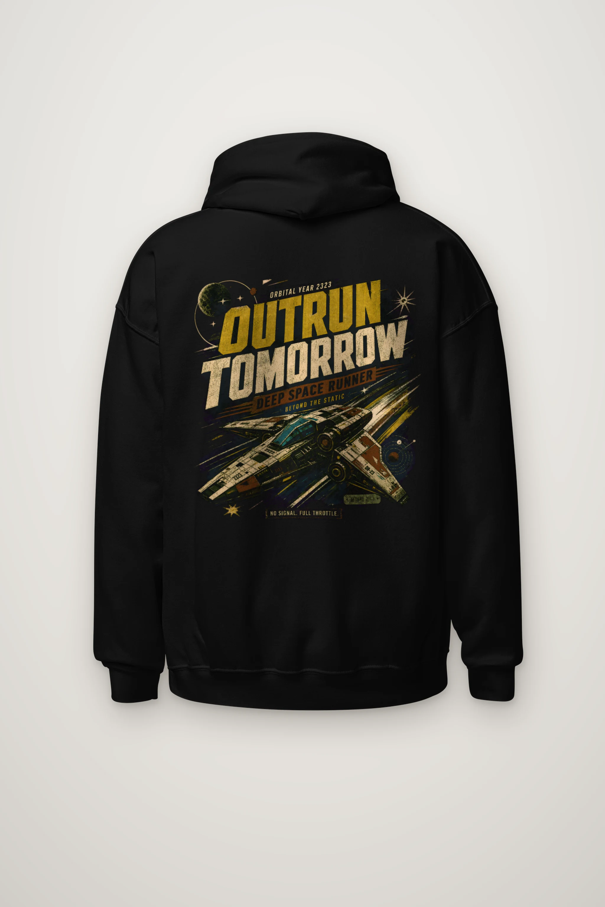 "Deep Space Runner" Heavy Blend Unisex Pullover Hoodie