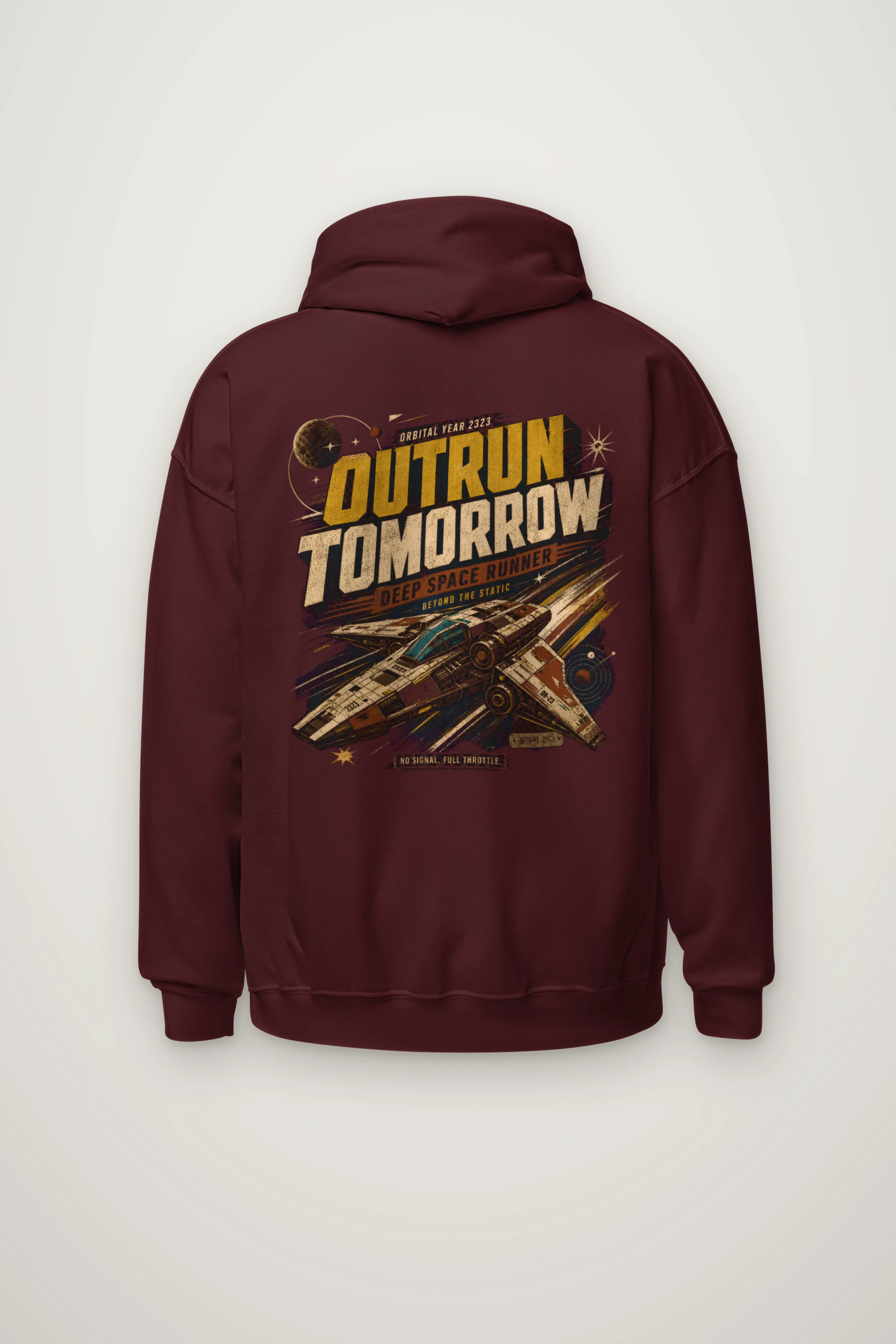 "Deep Space Runner" Heavy Blend Unisex Pullover Hoodie