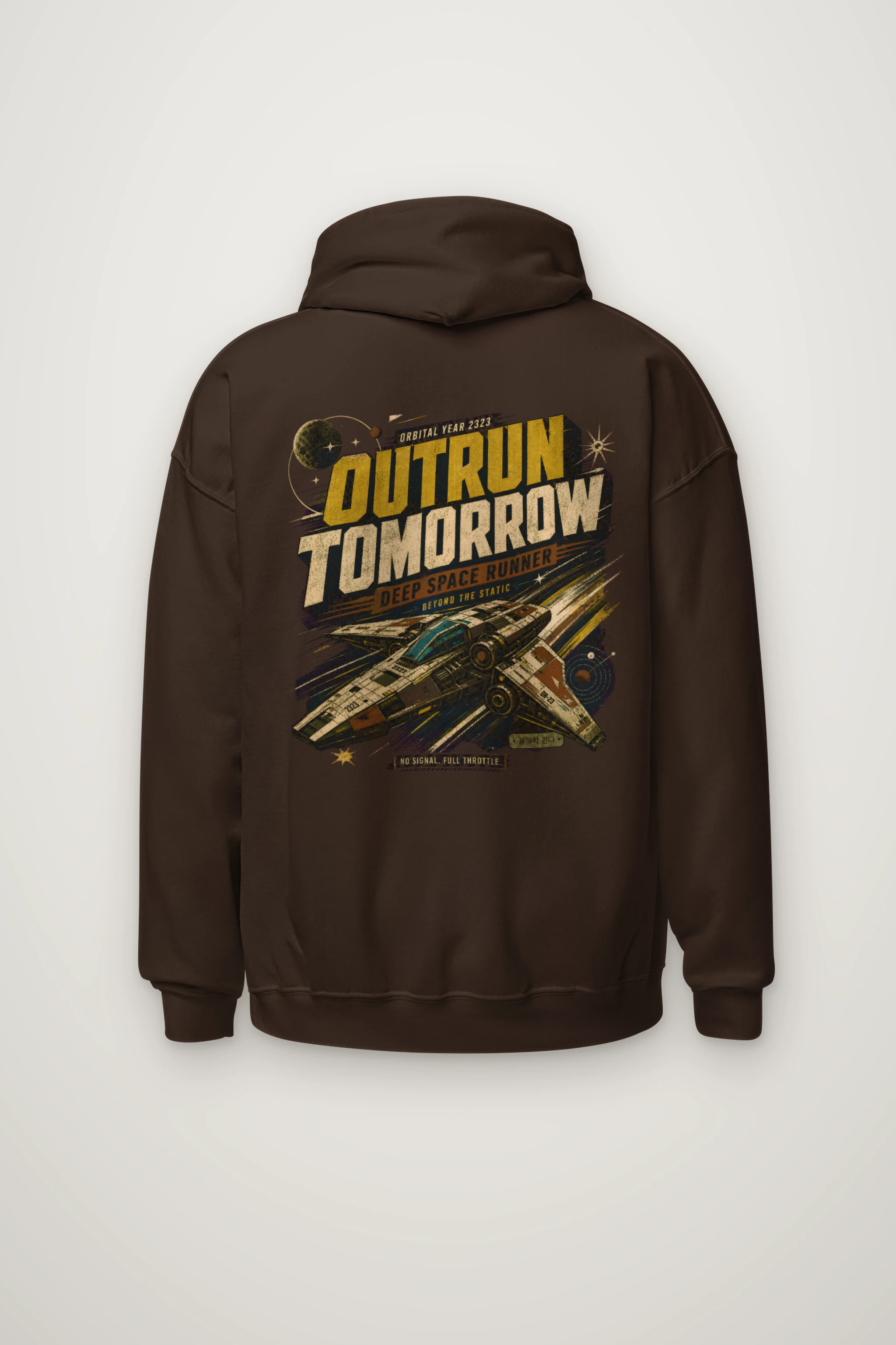 "Deep Space Runner" Heavy Blend Unisex Pullover Hoodie
