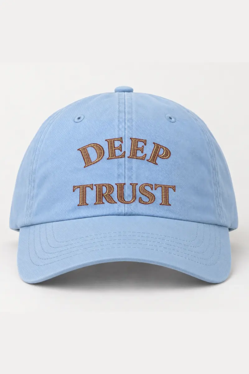 "Deep Trust" Classic Dad Hat · Embroidered