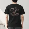 "Deer Mountain Circle" Heavyweight Unisex Crewneck T-shirt