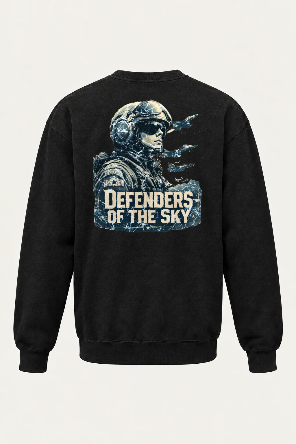 "Defenders Of The Sky" Heavy Blend Unisex Crewneck Sweatshirt | Gildan 18000