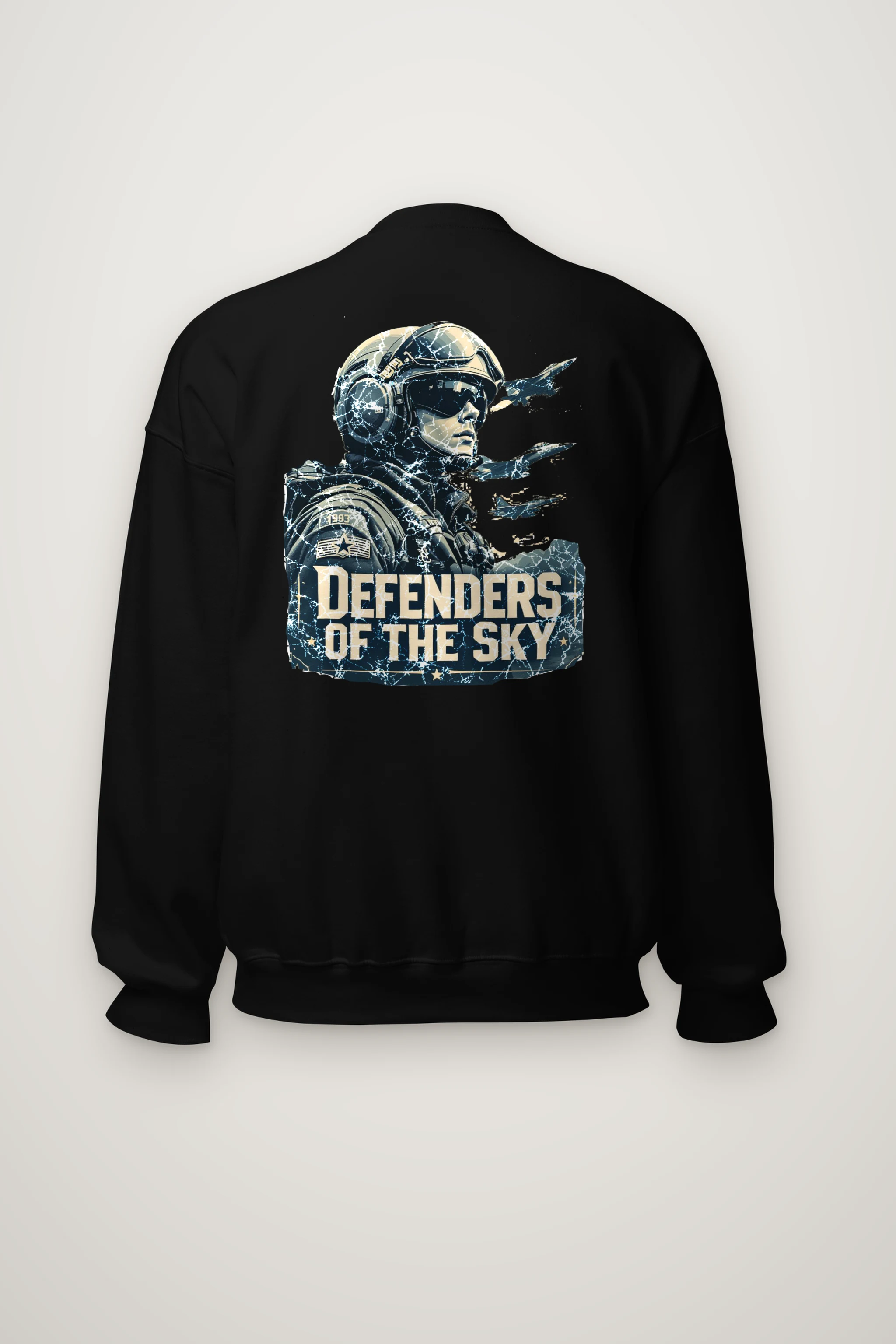 "Defenders Of The Sky" Heavy Blend Unisex Crewneck Sweatshirt